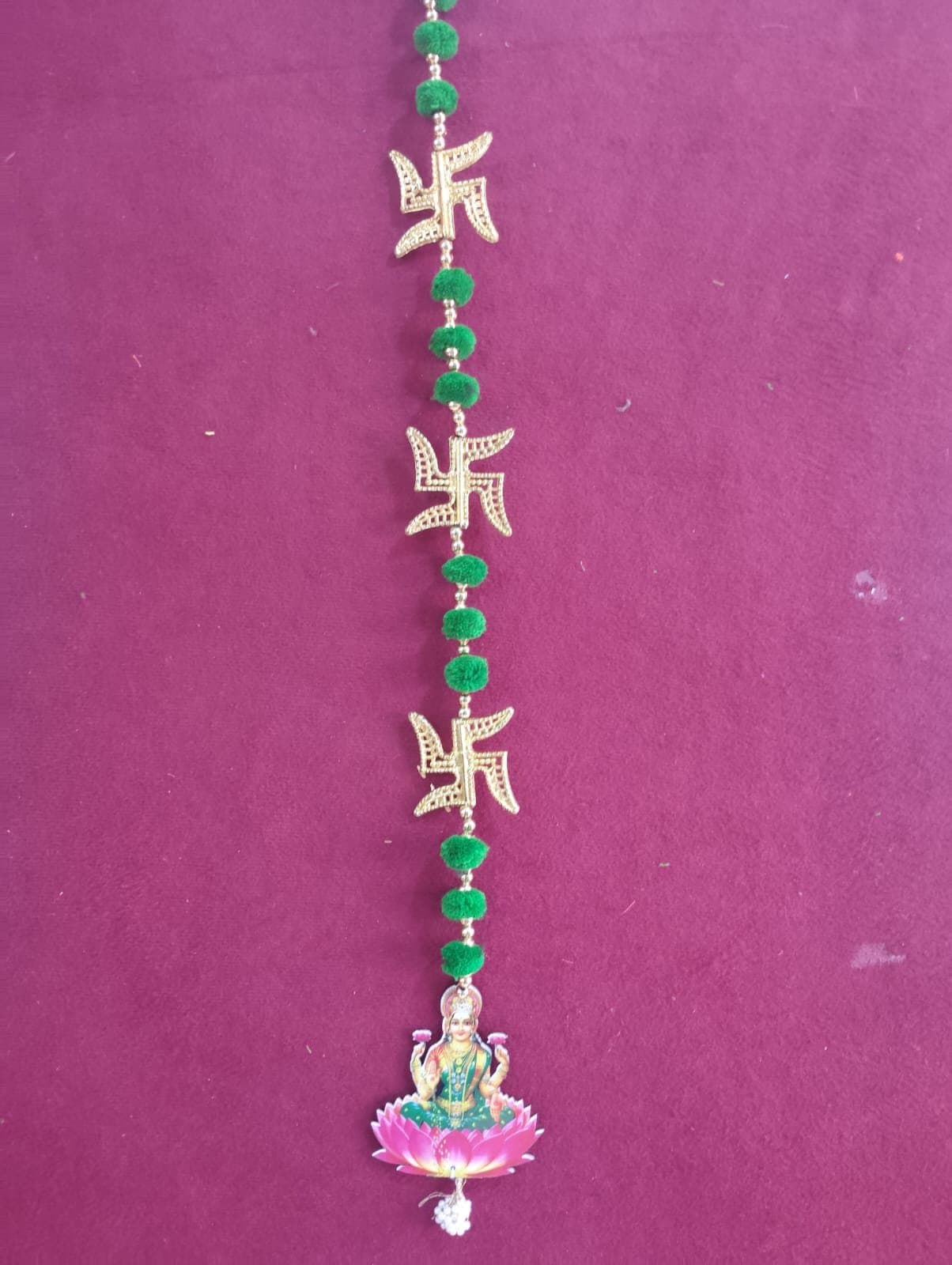 Swastik Laxmi Green Hanging