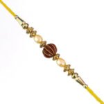 Brown Pearls Rakhi