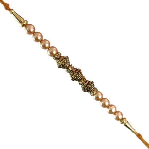 Oxidised golden Rakhi