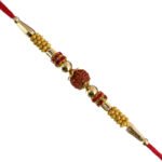 Single Rudraksha Rakhi