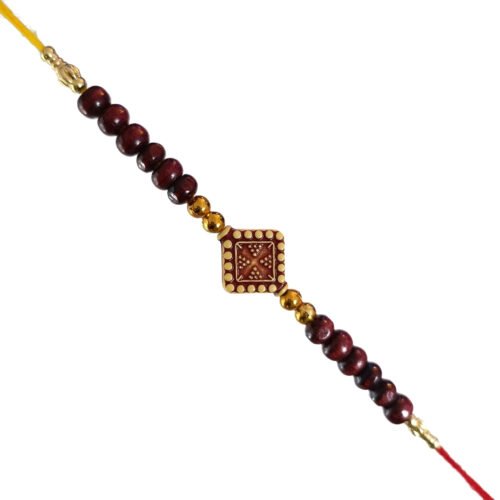 Brown Beads rakhi