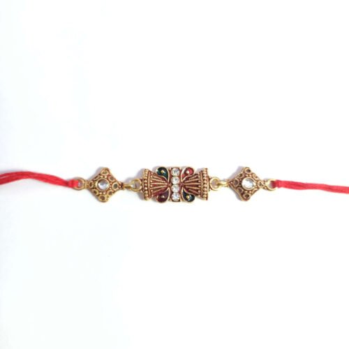 Oxidised metal rakhi