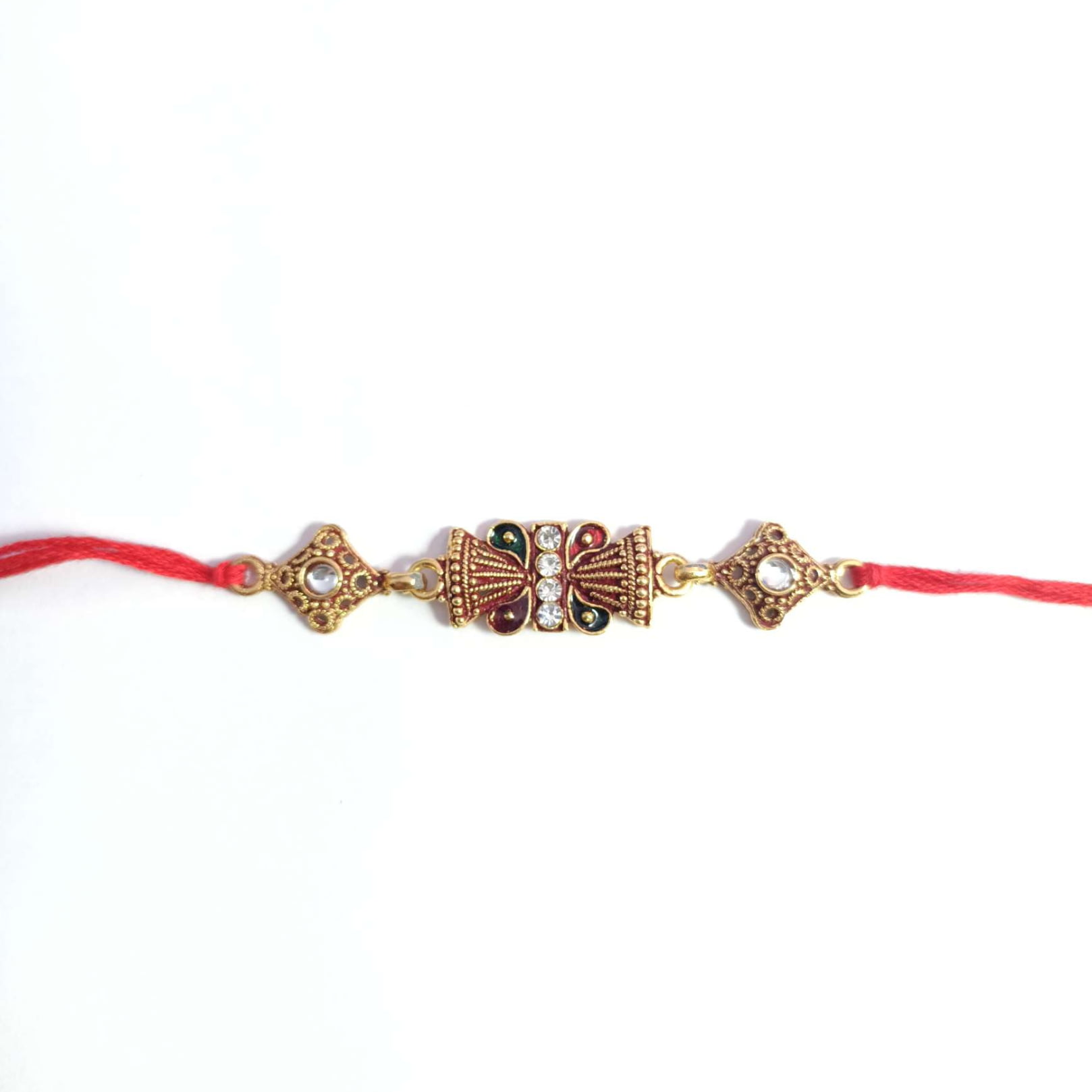 Oxidised metal rakhi