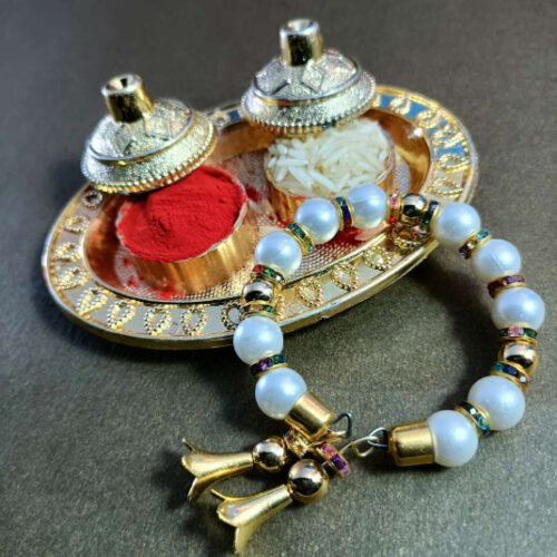 White Pearls Girls Bracelet