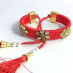 Kundan Flower Chuda Rakhi