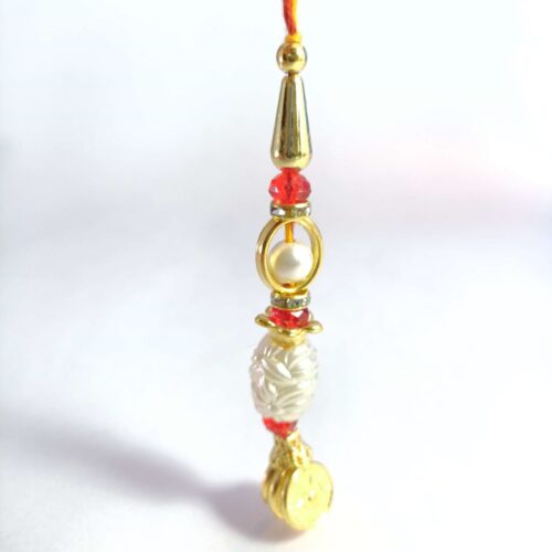 Coin Beads Lumba Rakhi