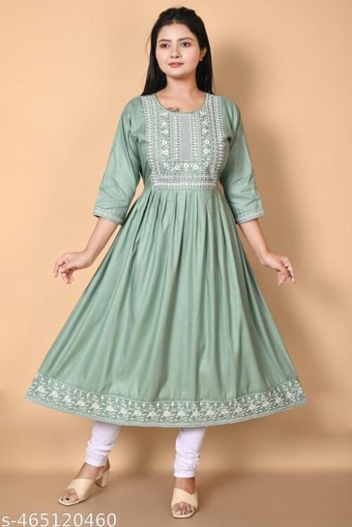irmaani Women's Kurti , Trendy Festive Wear, All Size