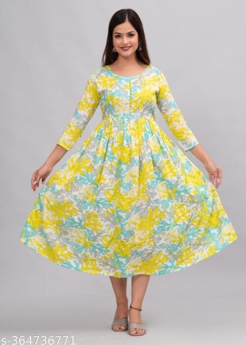 Anarkali Gown printed kurta